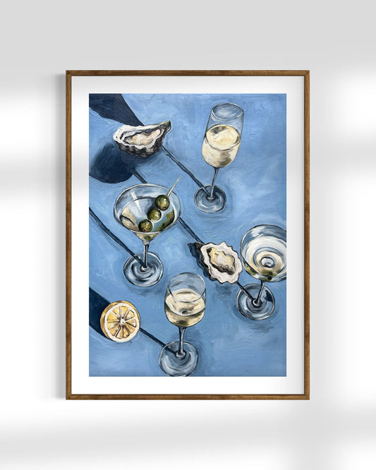 'Martini Please' Art Print