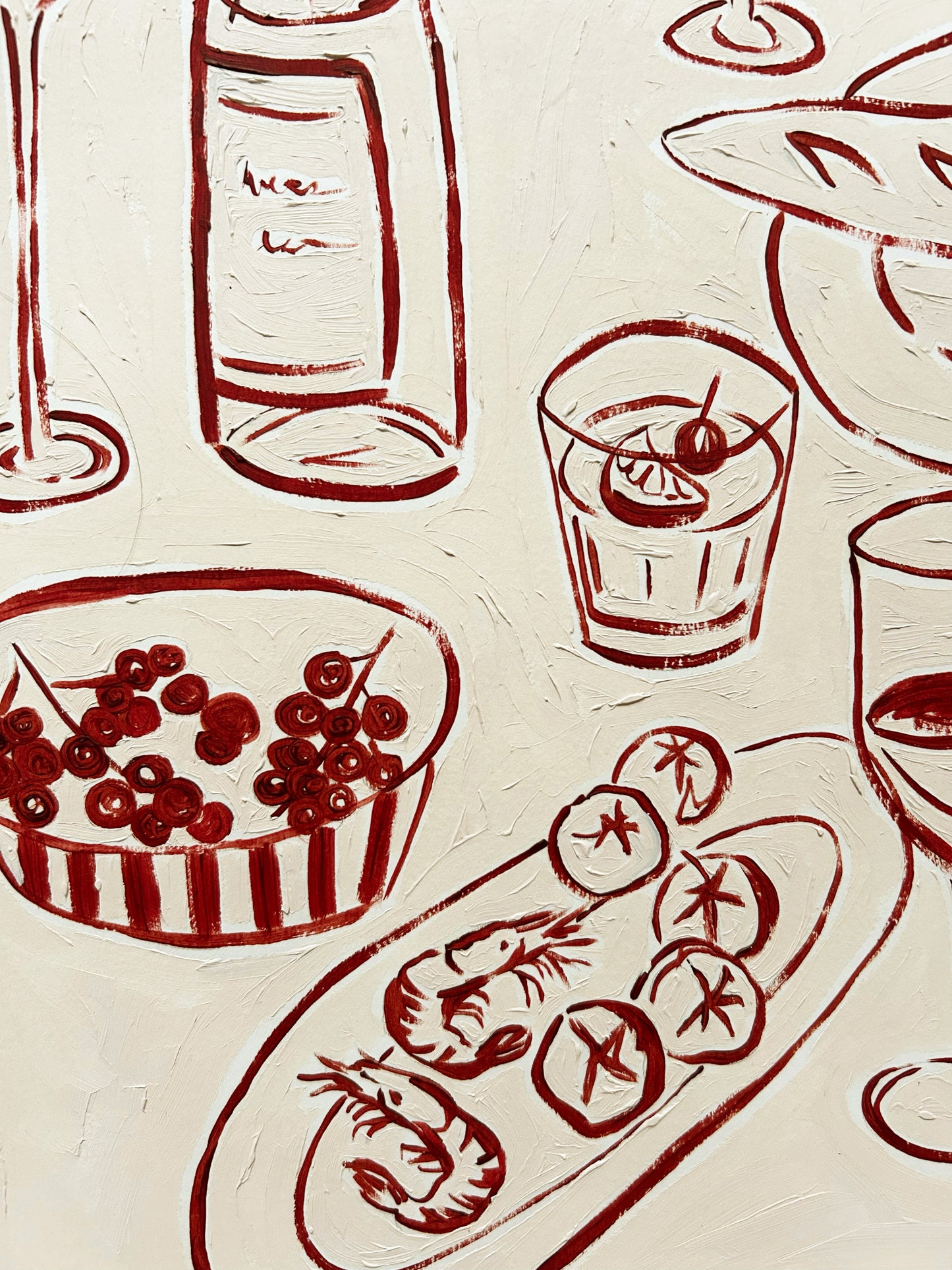 'Come Dine With Me' Art Print
