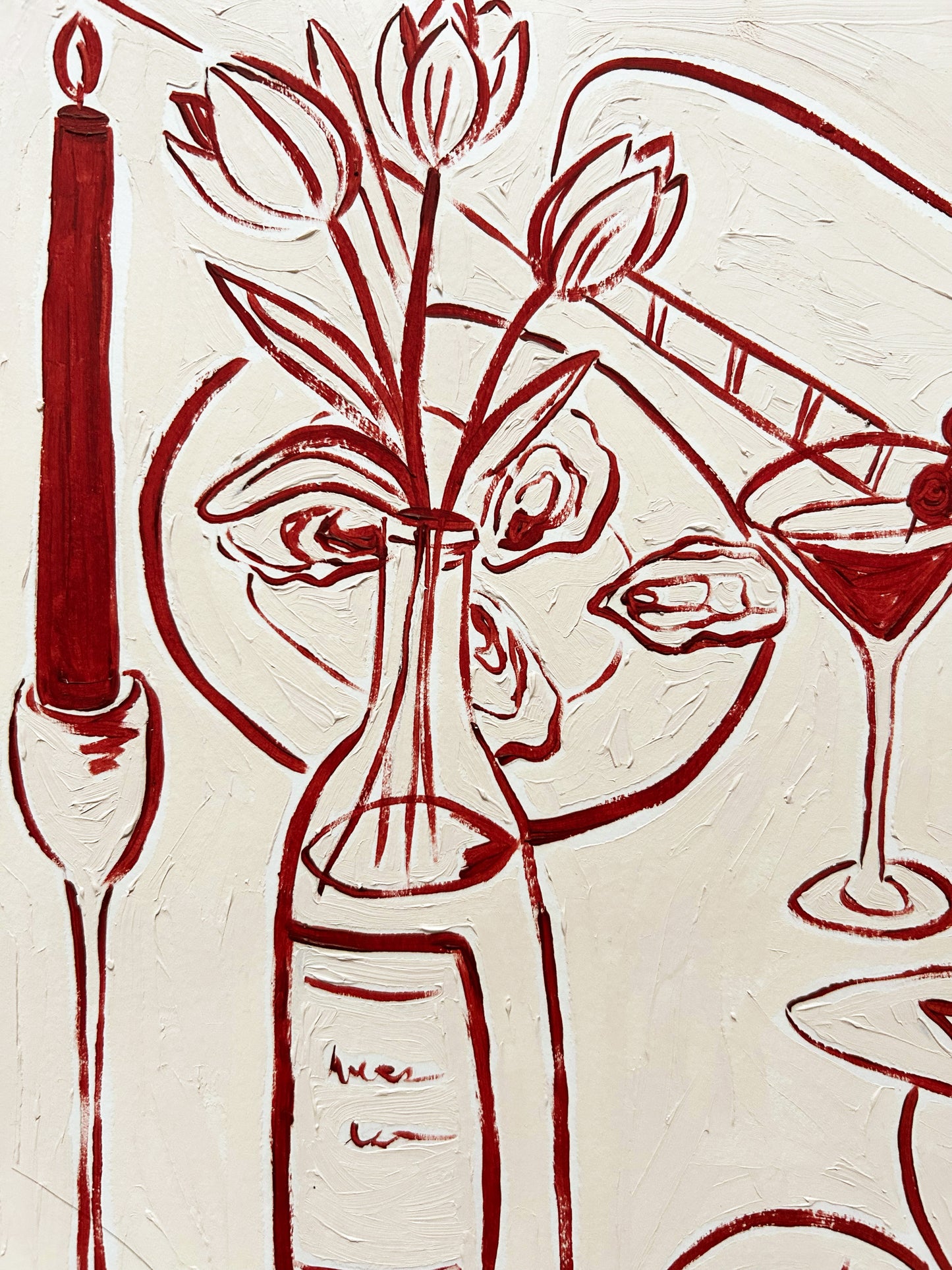 'Come Dine With Me' Art Print