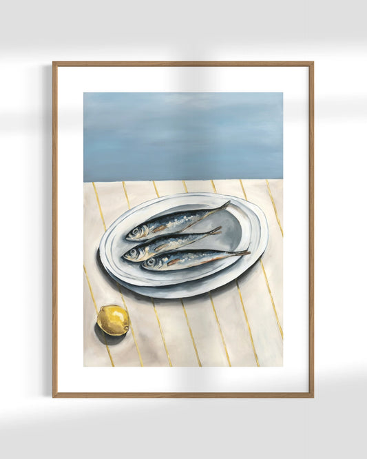 'Catch Of Citrus' Art Print