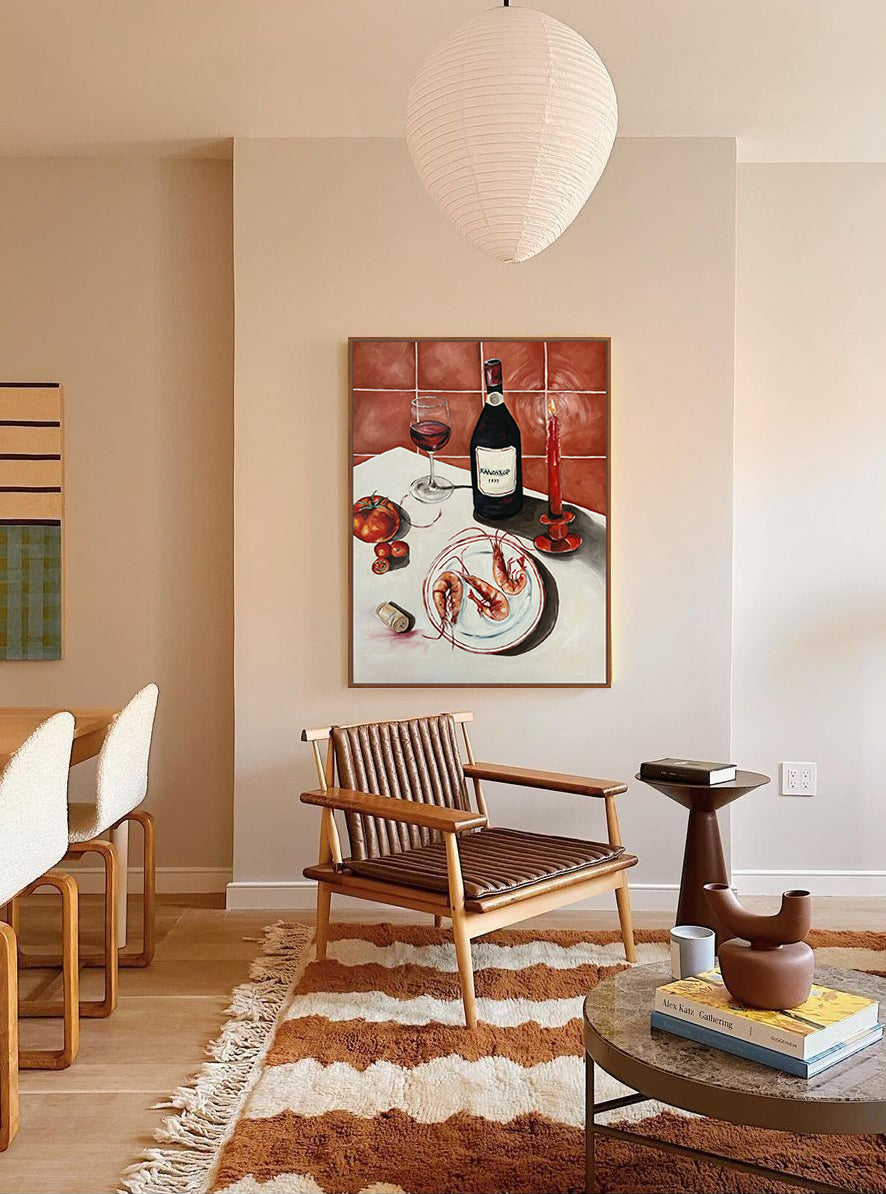 'Red Red Wine' Art Print