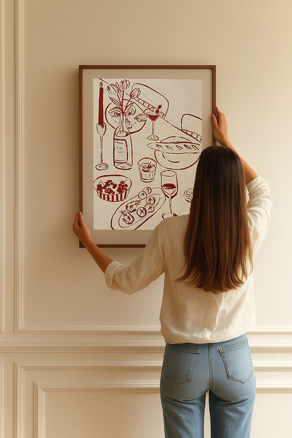 'Come Dine With Me' Art Print